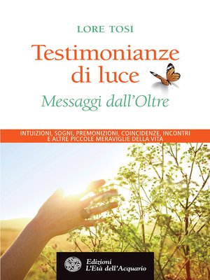 cover image of Testimonianze di luce
